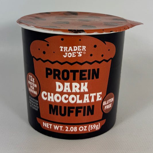 Trader Joe's Protein Dark Chocolate Muffin — 2.08 oz (59 g)