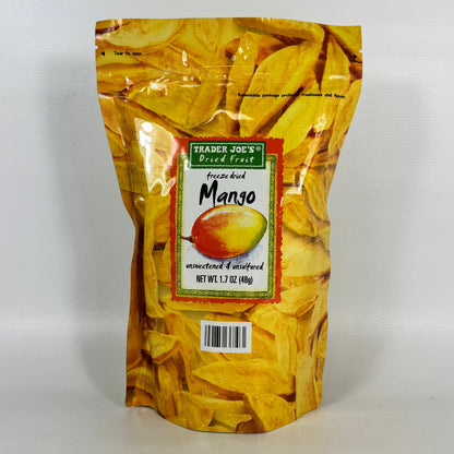 Trader Joe's Freeze-Dried Mango — 1.7 oz (48 g)