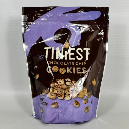 Trader Joe's Tiniest Chocolate Chip Cookies — 8 oz (227 g)