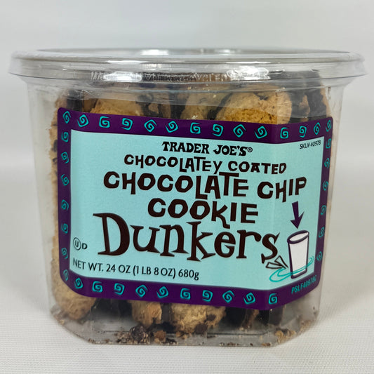 Trader Joe's Chocolate Chip Cookie Dunkers — 24 oz (680 g)