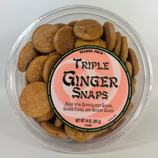 Trader Joe's Triple Ginger Snaps — 14 oz (397 g)