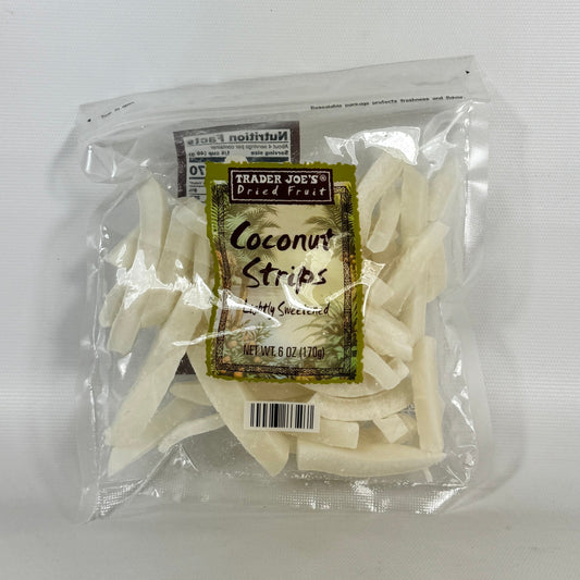 Trader Joe's Coconut Strips — 6 oz (170 g)