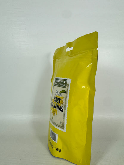 Trader Joe's Dried Baby Bananas — 6 oz (170 g)