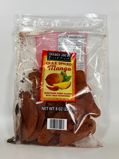 Trader Joe's Dried Fruit Chile Spiced Mango — 8 oz (227 g)