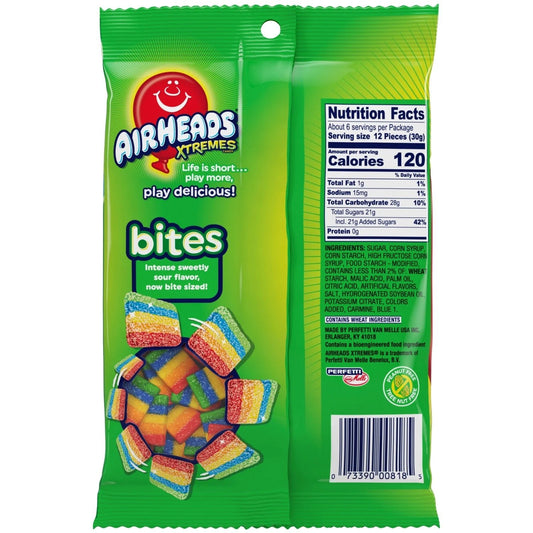 Airheads Xtremes Rainbow Berry 6 oz - Northbound Goods Sour Candy